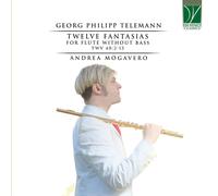 Andrea Mogavero Telemann: Twelve Fantasias For Flute With (CD) (Importación USA)