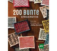 Andrea Rangel N 200 bunte Strickmotive: Fair-Isle-Stricken mit "Ge (Tapa blanda)