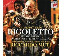 Andrea Rost Verdi: Rigoletto Highlights (CD) (Importación USA)