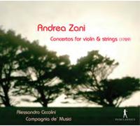 Alessandro Ciccolini (Violine solo) - Zani: Conciertos Para Violin Y Cuerda / Ciccolini, Compagnia De' Musici