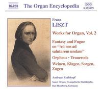 Andreas Rothkopf Liszt: Works for Organ, Vol. 2 (CD) (Importación USA)