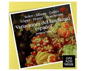 Andreas Staier - Variaciones Del Fandango Espanol (DAW 50)
