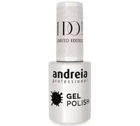 Andreia - Esmalte de uñas de gel semipermanente profesional I DO Limited Collection - Color ID5 transparente con brillo dorado - 10,5 ml