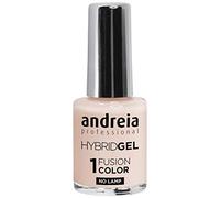Andreia Esmalte de Uñas Semi-Permanente - Hybrid Gel - 2 pasos y no requiere lámpara de larga duración y fácil eliminación - Fusion Color H10