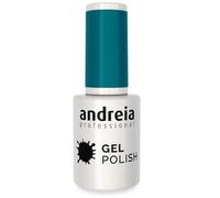 Andreia Esmalte Semipermanente 203 Verde - Gel UV/LED - 10 ml | Manicura de hasta 4 semanas con brillo intenso; textura autonivelante; cataliza en lámpara LED y UV; uso profesional