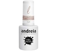Andreia Esmalte Semipermanente BA4 Brillo Rosa - Gel UV/LED - 10 ml | Manicura de hasta 4 semanas con brillo intenso; textura autonivelante; cataliza en lámpara LED y UV; uso profesional