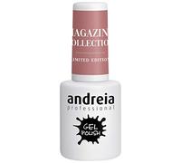 Andreia Pintauñas Semipermanentes - Esmalte Semipermanente Profesional para Uñas de Gel - Manicura con Brillo Intenso que Dura Hasta 4 Semanas - Color MZ5 Caramelo Desnudo - 10,5ml