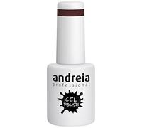Andreia Pintauñas Semipermanentes - Esmalte Semipermanente Profesional para Uñas de Gel - Manicura con Brillo Intenso que Dura Hasta 4 Semanas - Color 229 Púrpura - Sombras de Castaño - 10,5 ml