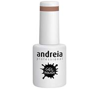 Andreia Pintauñas Semipermanentes - Esmalte Semipermanente Profesional para Uñas de Gel - Manicura con Brillo Intenso que Dura Hasta 4 Semanas - Color 226 Desnudo - Castaño - 10,5 ml