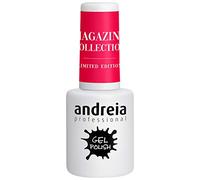 Andreia Pintauñas Semipermanentes - Esmalte Semipermanente Profesional para Uñas de Gel - Manicura con Brillo Intenso que Dura Hasta 4 Semanas - Color MZ2 Cereza Intenso - 10,5ml