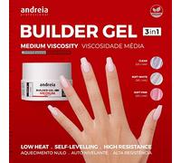 Andreia professional builder gel medium soft white 22gr