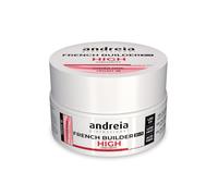 Andreia - Professional - Constructor, 2 en 1, bifásico, alta viscosidad, para lámpara LED y UV, manicura francesa, base de color rosa, 22 g
