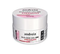 Andreia Professional Gel Constructor Uñas Postizas Vegano - Acrigel Semipermanente para Uñas Profesional Viscosidad Media - Curado con Lampara LED Uñas semipermanentes, Resina UV - Rosa Suave 22g