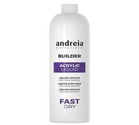 Andreia Professional Monómero acrílico profesional para constructores de uñas, líquido de secado rápido, 1000 ml, para profesionales, secado rápido, extensiones adherencia fuerte de calidad de salón