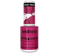 Andreia Professional NutriColor - Esmalte de Uñas Vegano con Nutrientes 100% Natural | Laca de Uñas Transpirable y Amigable con Uñas - Color NC19 Pink 10,5ml