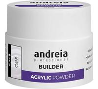 Andreia Professional Polvo Acrílico Construcción Uñas Clear 35g