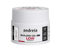 Andreia Professional Profection Builder Gel 3 en 1 - Construcción de uñas trifásica - Blanco suave 44g