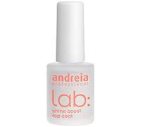 Andreia Professional Shine Boost Top Coat - Tratamientos de uñas LAB - Aporta un brillo extra duradero 10,5 ml