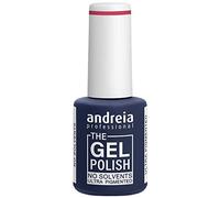Andreia Professional - The Gel Polish - Esmalte de Uñas en Gel sin Disolventes ni Olores - Color G11 Rosa - Tonos de rojo
