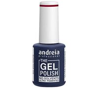 Andreia Professional - The Gel Polish - Esmalte de Uñas en Gel sin Disolventes ni Olores - Color G22 Roja - Tonos de rosa