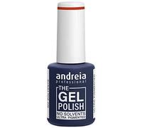 Andreia The Gel Polish G16 Rojo - Esmalte en Gel sin Olor 10,5 ml | Esmalte en gel sin disolventes ni olores; color intenso de larga duración; cataliza en lámpara LED y UV