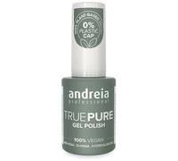 Andreia TRUE PURE Esmalte Gel T01 Blanco - 10,5 ml | Sin HEMA ni TPO, 21 free y 100% vegano; apta para uñas sensibles; cataliza en LED y UV; retirada por soak off