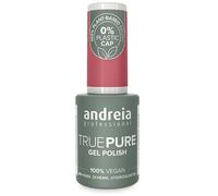 Andreia TRUE PURE Esmalte Gel T27 Rosa Viejo - 10,5 ml | Sin HEMA ni TPO, 21 free y 100% vegano; apta para uñas sensibles; cataliza en LED y UV; retirada por soak off