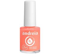Andreia Vernis Halal - Esmalte de Uñas Vegano, Permeable y Transpirable que cumple con los requisitos Halal - Color B5 Rosa - Sombras de Roja - 10,5 ml
