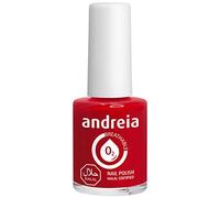Andreia Vernis Halal - Esmalte de Uñas Vegano, Permeable y Transpirable que cumple con los requisitos Halal - Color B6 Roja - Sombras de Rosa