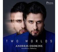 Osokins,Andrejs - Two Worlds: Debussy & Gershwin Solo Piano Works