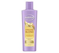 Andrélon - Champú aclarador con aceite de macadamia y vitamina C, rubio brillante, 250 ml