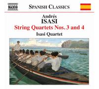 Andres Isasi Andres Isasi: String Quartets Nos. 3 and 4 (CD) (Importación USA)
