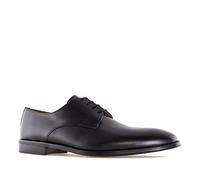 Andrés Machado - Elegante Zapato de Hombre Fabricado en Piel Derby - Zapatos de Traje para Hombre/para Negocios y Uso Diario - Color Negro, EU 49