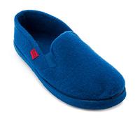 Andrés Machado - Zapatillas cerradas de estar por casa para hombre y mujer - Pantuflas AM002- Slippers - Unisex Adulto - Suela de goma vulcanizada resistentes y antideslizante - Azul talla EU 47