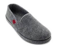 Andrés Machado - Zapatillas cerradas de estar por casa para hombre y mujer - Pantuflas AM002- Slippers - Unisex Adulto - Suela de goma vulcanizada resistentes y antideslizante - Gris talla EU 44