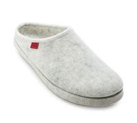 Andrés Machado - Zapatillas de estar por casa para hombre y mujer - Pantuflas AM001- Slippers - Para Unisex Adulto - Suela de goma vulcanizada resistentes y antideslizante. Talla 35 EU blanco