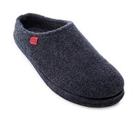 Andrés Machado - Zapatillas de estar por casa para hombre y mujer - Pantuflas AM001- Slippers - Para Unisex Adulto - Suela de goma vulcanizada resistentes y antideslizante. Talla 45 EU azul marino