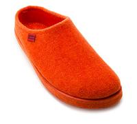 Andrés Machado - Zapatillas de estar por casa para hombre y mujer - Pantuflas AM001- Slippers - Para Unisex Adulto - Suela de goma vulcanizada resistentes y antideslizante. Talla 40 EU naranja