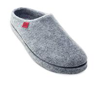 Andrés Machado - Zapatillas de estar por casa para hombre y mujer - Pantuflas AM001- Slippers - Para Unisex Adulto - Suela de goma vulcanizada resistentes y antideslizante. Talla 31 EU gris