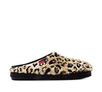 Andrés Machado - Zapatillas de estar por casa para hombre y mujer - Pantuflas AM001- Slippers - Unisex Adulto - Suela de goma vulcanizada resistente y antideslizante. Talla 43 EU animal print leopardo
