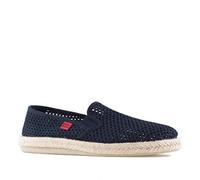 Andrés Machado - Zapatillas Unisex para Mujer y Hombre - AM500 - para Verano - Zapatillas de Rejilla con Suela de Goma Antideslizante. Rejilla Color Marino, Talla 44 EU