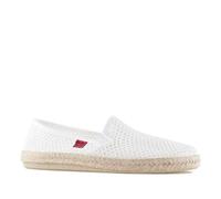 Andrés Machado - Zapatillas Unisex para Mujer y Hombre - AM500 - para Verano - Zapatillas de Rejilla con Suela de Goma Antideslizante. Rejilla Color Blanco, Talla 48 EU