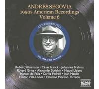 Andrés Segovia 1950s American Recordings - Vol. 6 (CD) Album (Importación USA)