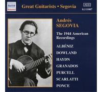 Andrés Segovia Andres Segovia: The 1944 American Recordin (CD) (Importación USA)