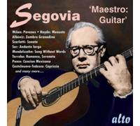 Andrés Segovia Segovia: Maestro: Guitar (CD) Album (Importación USA)