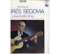 ANDRES SEGOVIA - the genius of - a bach recital LP