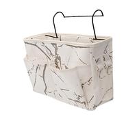 ANDRESLAD 1 Pc bolsa de noche colgador clothes rack coat hangers percha bolsa colgante multiusos colgante de tela bolso dormitorio bolso multirejilla algodón