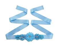 ANDRESLAD 1pieza Cinturón Decorativo De Flores Para Mujer Cinturón De Cintura Elástico De Accesorio De Ropa Para Fiestas y Bodas Estilo Elegante y Cómodo