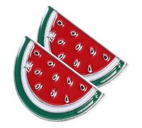 ANDRESLAD 2 piezas Broche Sandía de Aleación Pin de Solapa Retro para Mujer Clip Cardigan para Chal Accesorio Elegante y Clásico para Ropa y Suéteres