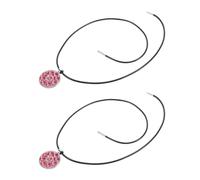 ANDRESLAD 2 Pinzas Magnéticas para Gorra de Golf Marcador de Bola Colgante Cristal Rojo Accesorios de Golf Ligeros y Compatibles para Gorras Bolsos y Cinturones 2 Unidades